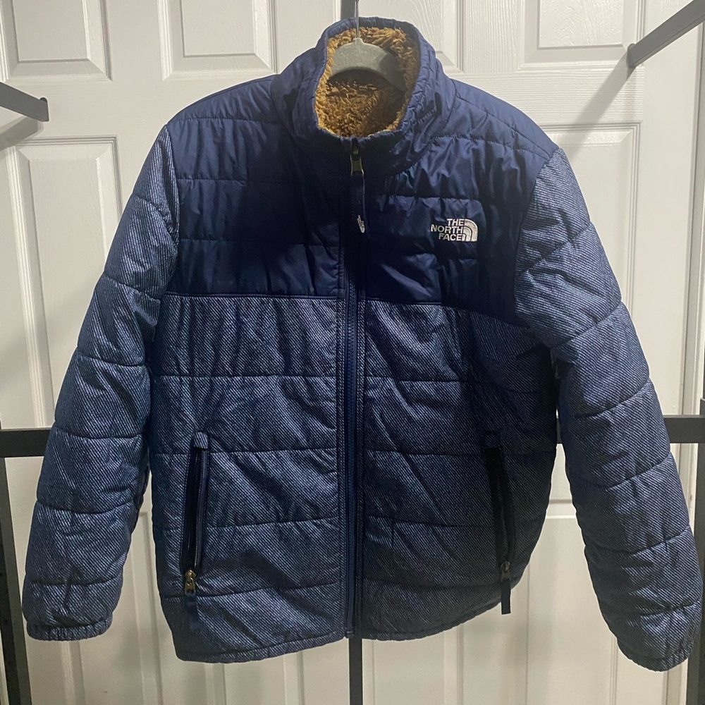 The North Face Navy Quilted Jacket